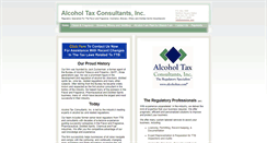 Desktop Screenshot of alcoholtax.com